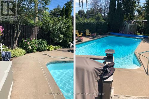 1814 Barsuda Drive, Mississauga, ON - Outdoor With In Ground Pool With Backyard