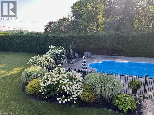 1 Brown Avenue, Cambridge, ON - Outdoor With In Ground Pool
