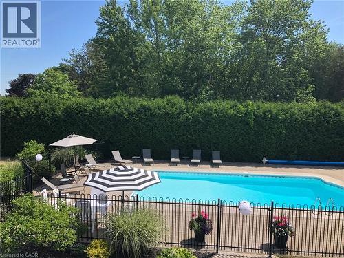 1 Brown Avenue, Cambridge, ON - Outdoor With In Ground Pool