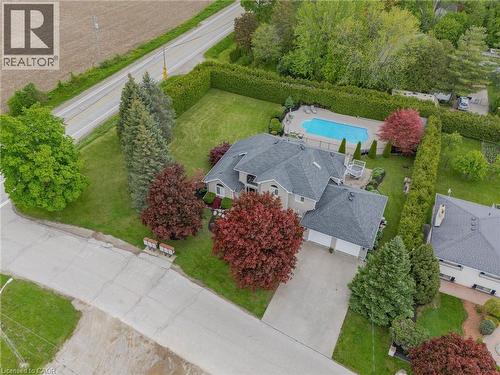 1 Brown Avenue, Cambridge, ON - Outdoor With In Ground Pool With View