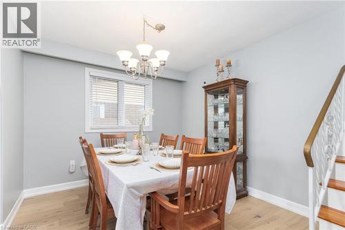 63 Lionsgate Avenue, Hamilton, ON - Indoor Photo Showing Dining Room