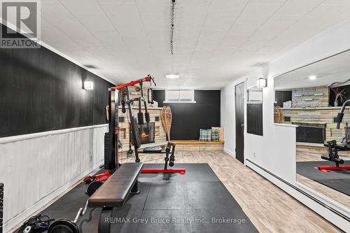 Rec Room - Basement - 74 Inwood Crescent, Kitchener, ON - Indoor Photo Showing Gym Room