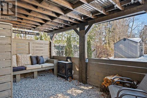 Outside Entertaining Area - 74 Inwood Crescent, Kitchener, ON - Indoor