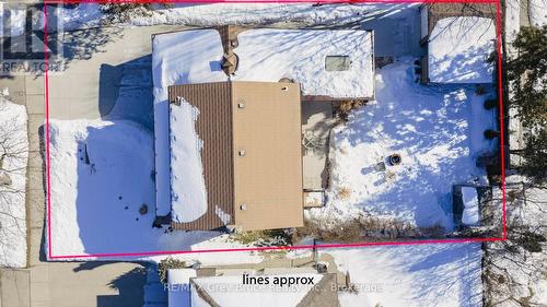 Arial -Top - 74 Inwood Crescent, Kitchener, ON - Outdoor