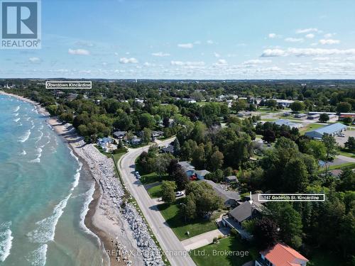 147 Goderich Street, Kincardine, ON - Outdoor With Body Of Water With View