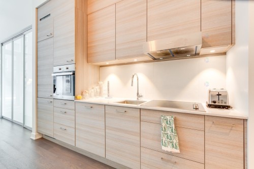 Kitchen - 210-1155 Rue De La Montagne, Montréal (Ville-Marie), QC - Indoor