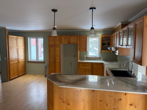 Cuisine - 469 Ch. Du Pont-Couvert, La Macaza, QC - Indoor Photo Showing Kitchen