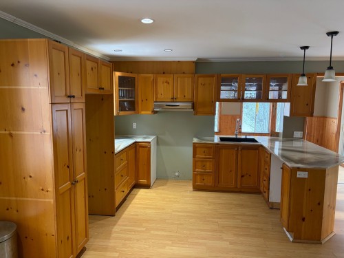 Cuisine - 469 Ch. Du Pont-Couvert, La Macaza, QC - Indoor Photo Showing Kitchen