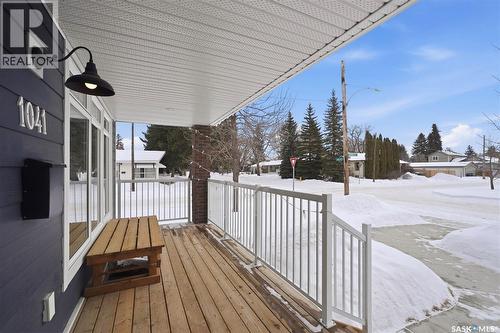 1041 4Th Street E, Saskatoon, SK - Outdoor With Deck Patio Veranda With Exterior