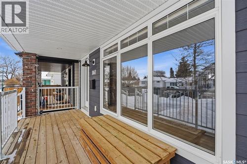 1041 4Th Street E, Saskatoon, SK - Outdoor With Deck Patio Veranda With Exterior