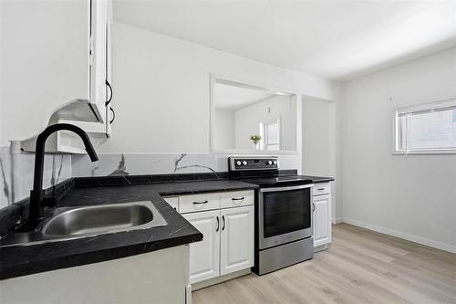 380 Tweed Avenue, Winnipeg, MB - Indoor Photo Showing Kitchen With Double Sink