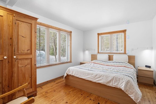 Chambre à coucher principale - 1312 8E Rang, Val-David, QC - Indoor Photo Showing Bedroom