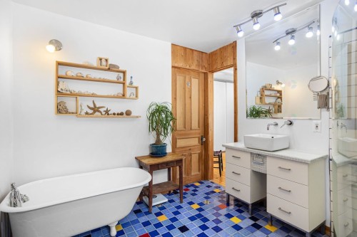 Salle de bains attenante à la CCP - 1312 8E Rang, Val-David, QC - Indoor Photo Showing Bathroom