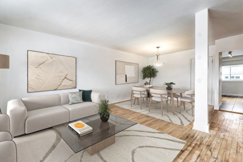 Overall view - 5765  - 5767 Av. Fairside, Côte-Saint-Luc, QC - Indoor Photo Showing Living Room