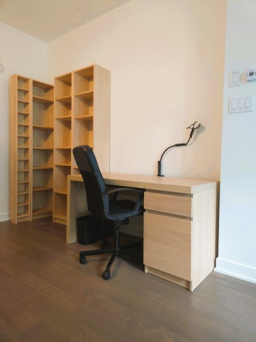 Office - 1708-1155 Rue De La Montagne, Montréal (Ville-Marie), QC - Indoor Photo Showing Office