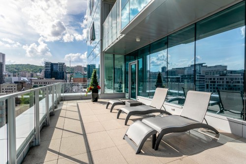 Patio - 1708-1155 Rue De La Montagne, Montréal (Ville-Marie), QC - Outdoor With Exterior