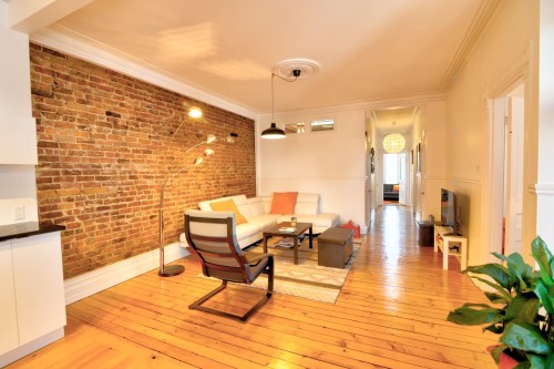 Living Room - 4357 Av. Christophe-Colomb, Montréal (Le Plateau-Mont-Royal), QC - Indoor