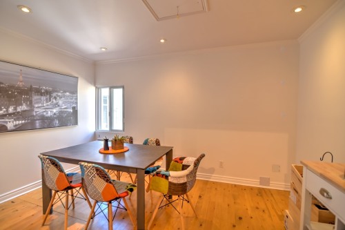 Dining Room - 4357 Av. Christophe-Colomb, Montréal (Le Plateau-Mont-Royal), QC - Indoor Photo Showing Dining Room