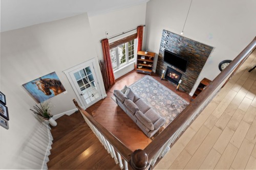 Overall view - 418 3E Avenue, Deux-Montagnes, QC - Indoor With Fireplace