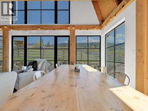 620 Boothe Road, Naramata, BC - Indoor Photo Showing Dining Room