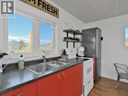 620 Boothe Road, Naramata, BC - Indoor Photo Showing Kitchen With Double Sink