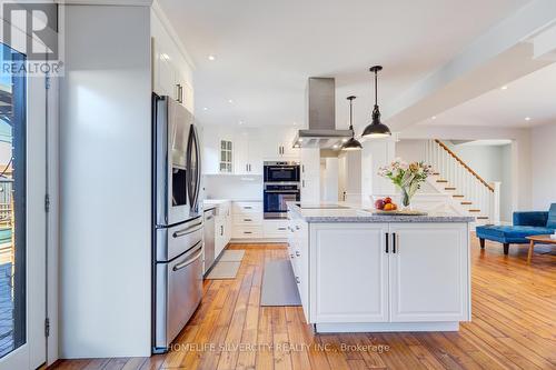 203 Montmorency Drive, Hamilton, ON - Indoor Photo Showing Kitchen With Upgraded Kitchen
