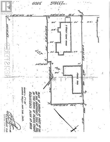 Survey - - 229 Gore Street E, Perth, ON 