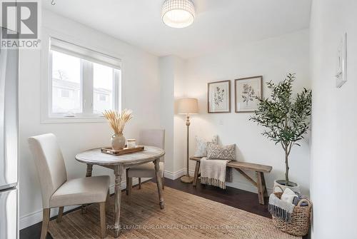 Virtually Staged - 5042 Brady Avenue, Burlington, ON - Indoor Photo Showing Dining Room
