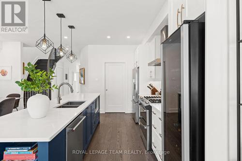 143 Avro Circle, Ottawa, ON - Indoor Photo Showing Kitchen With Double Sink With Upgraded Kitchen