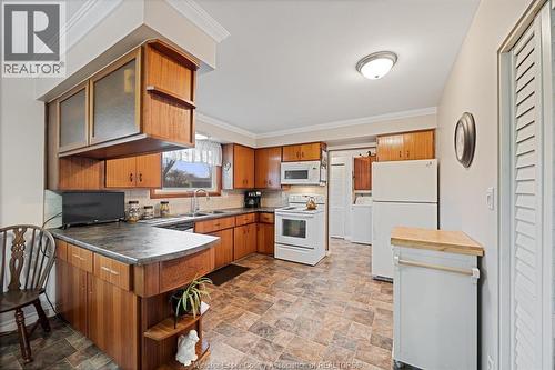 575 Middle Sideroad, Amherstburg, ON - Indoor Photo Showing Kitchen With Double Sink