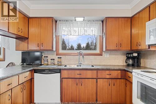 575 Middle Sideroad, Amherstburg, ON - Indoor Photo Showing Kitchen With Double Sink