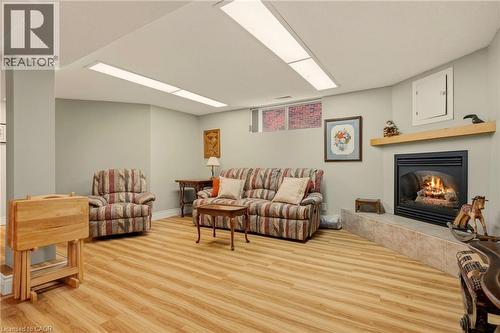 51 Westwood Avenue, Hamilton, ON - Indoor With Fireplace