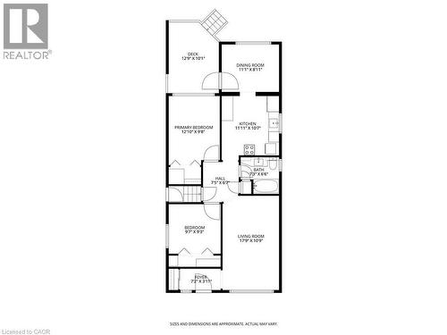 Main Floorplan - 51 Westwood Avenue, Hamilton, ON 