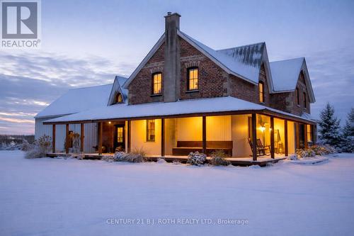 1803 Old Second Road N, Springwater, ON - Outdoor With Deck Patio Veranda