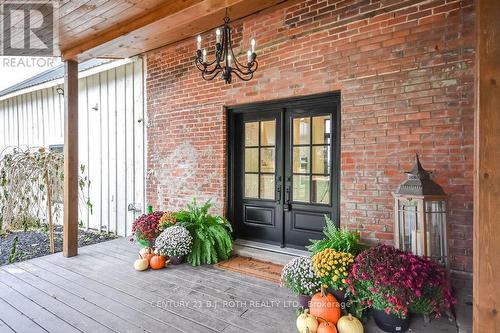 1803 Old Second Road N, Springwater, ON - Outdoor With Deck Patio Veranda With Exterior