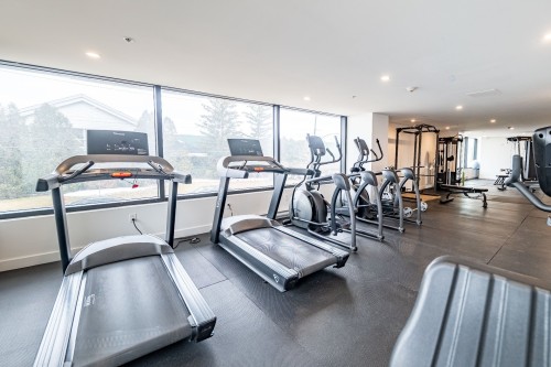 Exercise Room - 404-6780 Boul. Newman, Montréal (Lasalle), QC - Indoor Photo Showing Gym Room