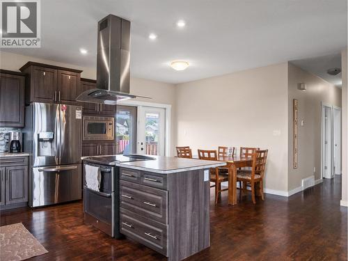 4830 Elevator Road, Pouce Coupe, BC - Indoor Photo Showing Kitchen With Stainless Steel Kitchen