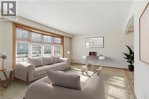 83 Riverdale Drive, Hamilton, ON - Indoor Photo Showing Living Room