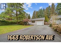 1663 ROBERTSON AVENUE  Port Coquitlam, BC V3B 1C9