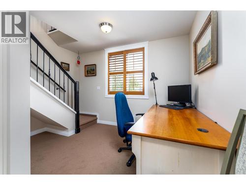 Office on the main floor - 375 Trumpeter Court, Kelowna, BC - Indoor Photo Showing Office