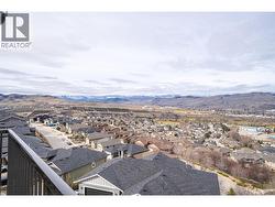 Deck view of valley & city panorama - 