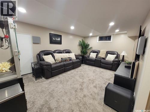 4812 Post Street, Macklin, SK - Indoor Photo Showing Basement