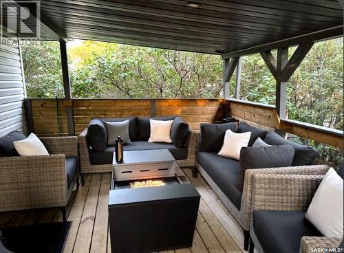 4812 Post Street, Macklin, SK - Outdoor With Deck Patio Veranda With Exterior