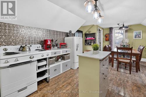 Upper Level - KitchDin w/ access to upper deck - 287 Main Street E, Grimsby, ON - Indoor Photo Showing Kitchen