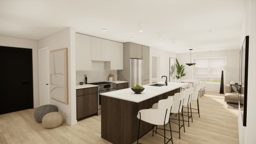 Kitchen - 18651  - 3 1/2 Rue Charles, Mirabel, QC - Indoor Photo Showing Kitchen With Upgraded Kitchen
