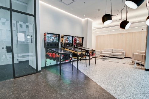 Salle de jeux - 5808-1210 Rue Jeanne-Mance, Montréal (Ville-Marie), QC - Indoor Photo Showing Other Room