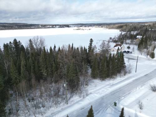 Photo aérienne - Rue Authier, Rivière-Héva, QC 