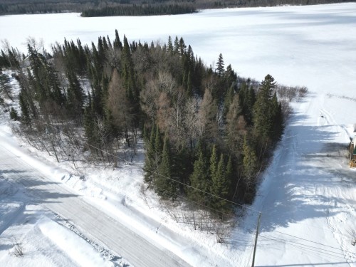 Photo aérienne - Rue Authier, Rivière-Héva, QC 