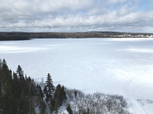 Photo aérienne - Rue Authier, Rivière-Héva, QC 