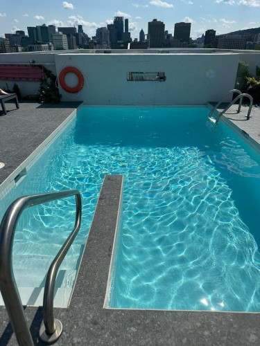 Piscine - 501-1575 Rue Gareau, Montréal (Ville-Marie), QC -  With In Ground Pool